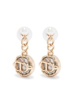 TWINSET crystal-embellished pendant earrings - Or - thumbnail