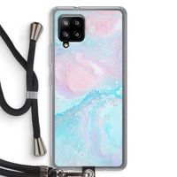 Fantasie pastel: Samsung Galaxy A42 5G Transparant Hoesje met koord