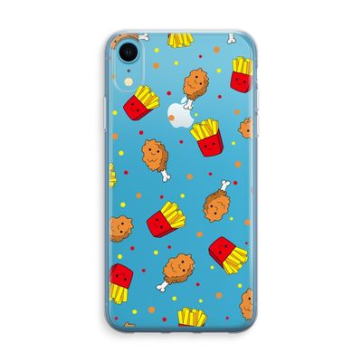 Chicken 'n Fries: iPhone XR Transparant Hoesje