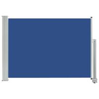 vidaXL Tuinscherm uittrekbaar 80x300 cm blauw - thumbnail