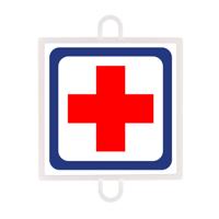 TRAFFIC SIGN PANEL INDICATION No. 1 (FIRST AID STATION)