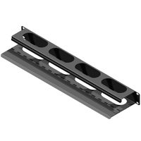 Hammond Electronics PCMDD19001BK1 Kabeldoorvoer Zwenkbaar (b x h x d) 483 x 44 x 64 mm 1 stuk(s) Piece - thumbnail