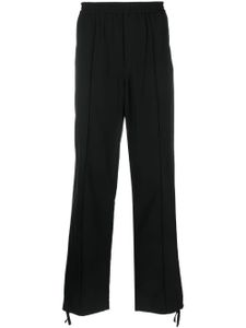 Helmut Lang pantalon droit à taille élastique - Noir