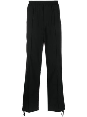 Helmut Lang pantalon droit à taille élastique - Noir