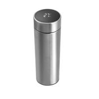 Thermosfles rvs 450ml met thermometer in deksel inclusief theefilter