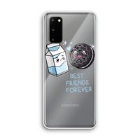 Best Friend Forever: Samsung Galaxy S20 Transparant Hoesje