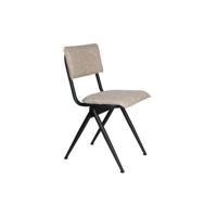 Dutchbone New Willow Eetkamerstoelen Rough Sand - Set van 2 - Beige - thumbnail