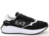 Emporio Armani EA7 X8X186 Sneakers Heren Zwart/Wit - Maat 44 2/3 - Kleur: WitZwart | Soccerfanshop