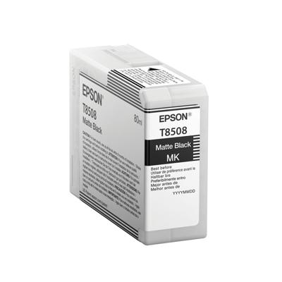 Originele inktcartridge Epson C13T850800 Mat zwart