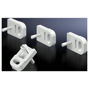 Rittal PK 9583.000 Wandhouder Grijs-wit (RAL 7035) 4 stuk(s)