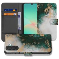 Samsung Galaxy A26 Marmer Groen | Book Case | Samsung Galaxy A26 Marmer Groen | Book Case |