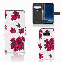 Samsung Galaxy S8 Hoesje Blossom Red Samsung Galaxy S8 Hoesje Blossom Red