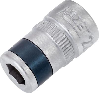 HAZET Adapter 2250-1 · 1/4 inch (6,3 mm) vierkant hol · 1/4 inch (6,3 mm) zeskant hol · Lengte: 23,5 mm
