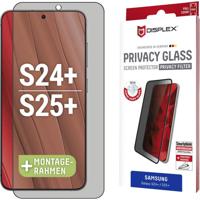 DISPLEX 01901 Screenprotector (glas) met privacyfolie Samsung Galaxy S25 1 stuk(s) Anti-vingerafdruk