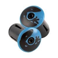 LIZARD SKINS Dsp bar tape plugs - sky blue
