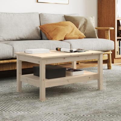 Salontafel 80x50x40 cm massief grenenhout