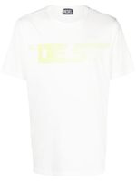 Diesel t-shirt T-JUST-E19 à logo imprimé - Blanc