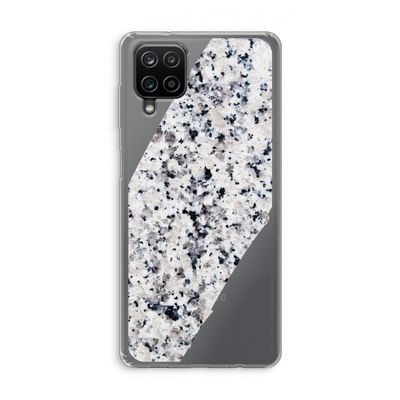 Gespikkelde marmer: Samsung Galaxy A12 Transparant Hoesje
