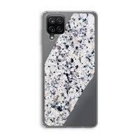 Gespikkelde marmer: Samsung Galaxy A12 Transparant Hoesje
