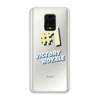 Victory Royale: Xiaomi Redmi Note 10 Lite Transparant Hoesje