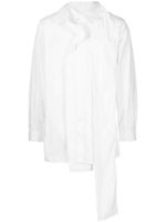 Yohji Yamamoto chemise à col détachable - Blanc - thumbnail