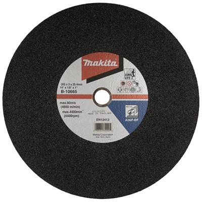 Makita B-10665-5(VE5) B-10665-5 Doorslijpschijf recht 355 mm 5 stuk(s) Staal