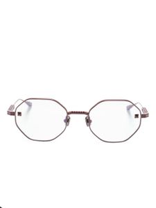 VALENTINO GARAVANI EYEWEAR lunettes de vue à monture géométrique - Rouge