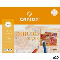 Tekenblok Canson 10 Lakens A4 (20 Stuks)
