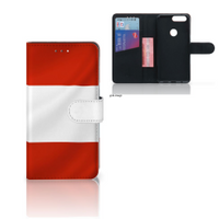 OnePlus 5T Bookstyle Case Oostenrijk - thumbnail