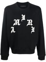 AMIRI sweat à logo imprimé - Noir