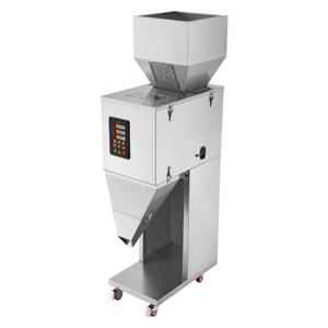 VEVOR deeltjesvulmachine, automatische vulmachine van 0,022-2,2 lbs/10-1000 g met voetpedaal, roestvrijstalen weegvulmachine, weegvulmachine voor bonen, zaden, granen, thee, korrelsverpakking