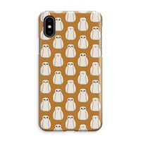 Uilen: iPhone XS Max Volledig Geprint Hoesje