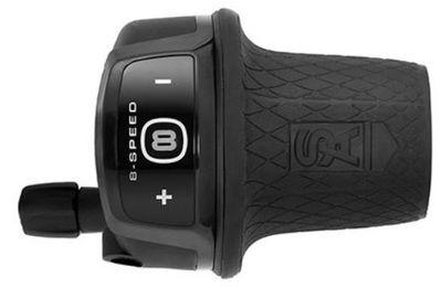 Shimano Draaiversteller hsj238 nexus 8 rechts 8s zwart
