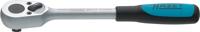 HAZET Omschakelratel 8816P · 3/8 inch (10 mm) vierkant massief · Lengte: 199 mm