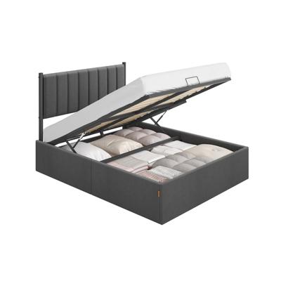 Bedframe met opbergruimte en comfortabel hoofdbord