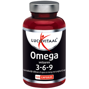 Omega 3-6-9 vetzuren 120 capsules - Lucovitaal