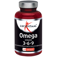 Omega 3-6-9 vetzuren 120 capsules - Lucovitaal