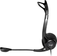 Logitech 960 Headset Bedraad Hoofdband Oproepen/muziek USB Type-A Zwart - thumbnail