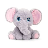 Pluche knuffel dier olifant 18 cm - Knuffeldier - thumbnail