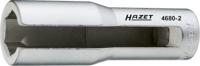 HAZET Lambdasonde-dopsleutel 4680-2 · 1/2 inch (12,5 mm) vierkant hol · Buiten-zeskant-profiel · SW 22 mm