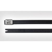 HellermannTyton MBT14HFC-SS316/SP-BK Kabelbinder 362 mm 7.90 mm Zwart Met kogelsluiting 1 stuk(s) - thumbnail