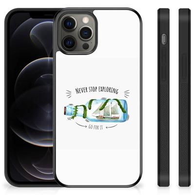 iPhone 12 Pro Max | Bumper Hoesje | Boho Bottle