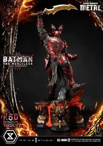 Dark Nights: Death Metal Statue 1/3 The Mericless Red Version 111 cm