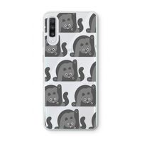 Cats: Samsung Galaxy A70 Transparant Hoesje