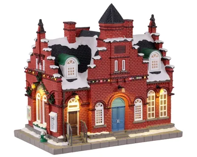 Town Offices 1884 Lemax Norman Rockwell Collection 2023 Limited Edition