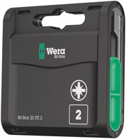Wera Bit-Box 20 PZ 2, 20-delig - 1 stuk(s) - 05057760001