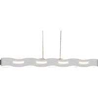 ECO-Light LED-WAVE-S-NIK LED-WAVE-S-NIK LED-hanglamp LED 35 W Nikkel (mat), Chroom - thumbnail