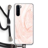 Peach bath: OnePlus Nord Transparant Hoesje met koord