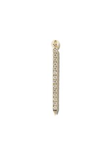 MARIA TASH boucle d'oreille Eternity Bar en or 18ct pavée de diamants