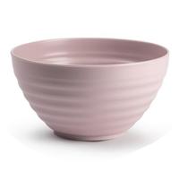 Plasticforte Soepkommen - D15 x H8 cm - oud roze - kunststof - onbreekbaar - servies